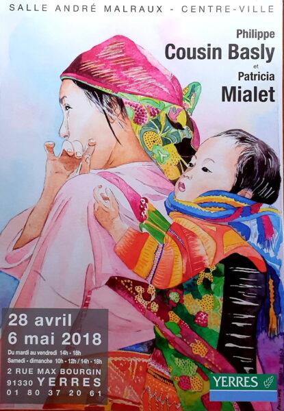 Philippe Cousin-Basly et Patricia Mialet - 28 Avril - 6 Mai 2018