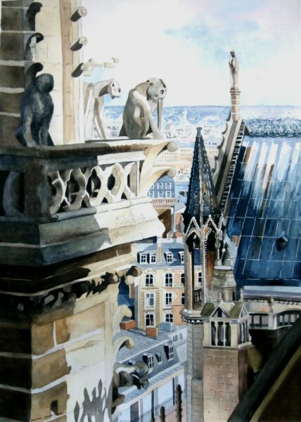 Aquarelle de Philippe Cousin-Basly