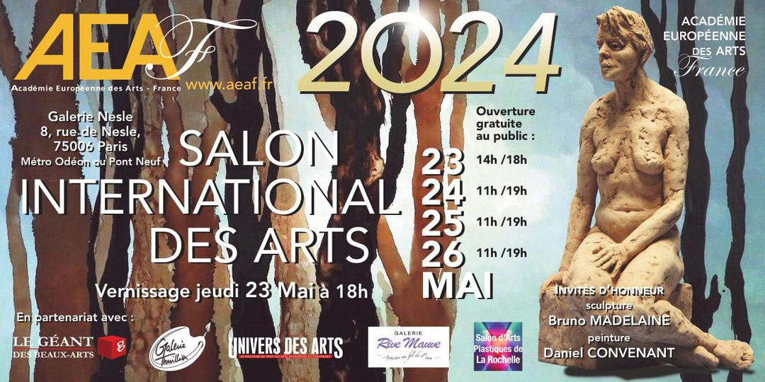 Affiche du Salon International des Arts 2024